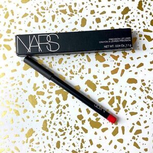 Nars Precision Lip Liner in Menton- a beautiful bright coral-ish pink-ish red!